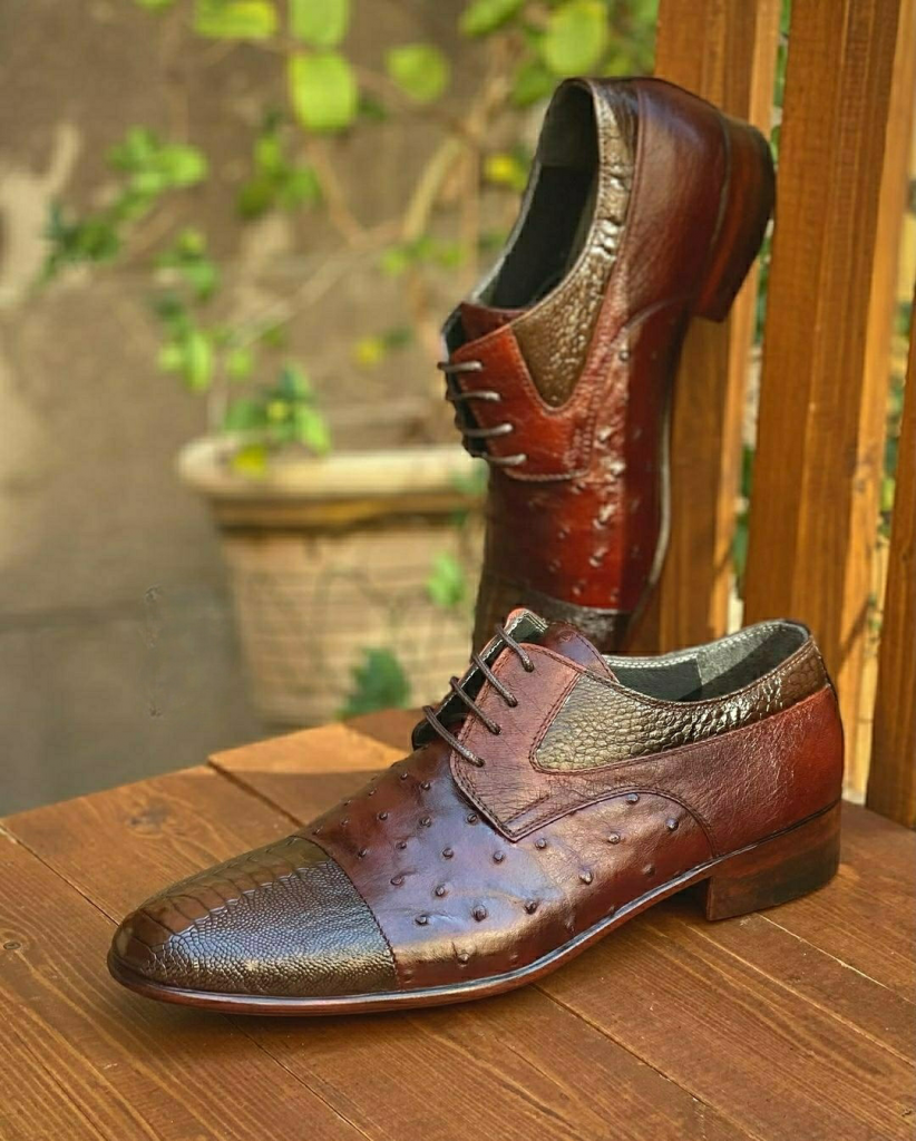 Handmade leather shoes