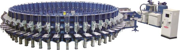 Automatic Rotary Machine with vertical Stations